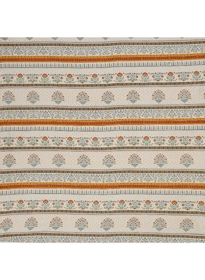 AURIO Premium Single Size Fitted Bedsheet with 1 Pillowcase – Modern Design & Pattern – Deep Pocket (90x200+25 cm) Soft, Breathable Microfiber Bedding for Kids & Guest Rooms - Image 2